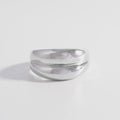 925 Sterling Silver Bulging Ring