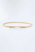 Elastic Iron Skinny Belt
