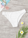 Swim Summer Beach Solid Swimming Panty