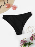 Swim Summer Beach Solid Swimming Panty