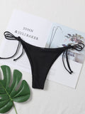 Swim Summer Beach Tie Side Bikini Thong