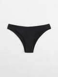 Swim Summer Beach Solid Bikini Panty