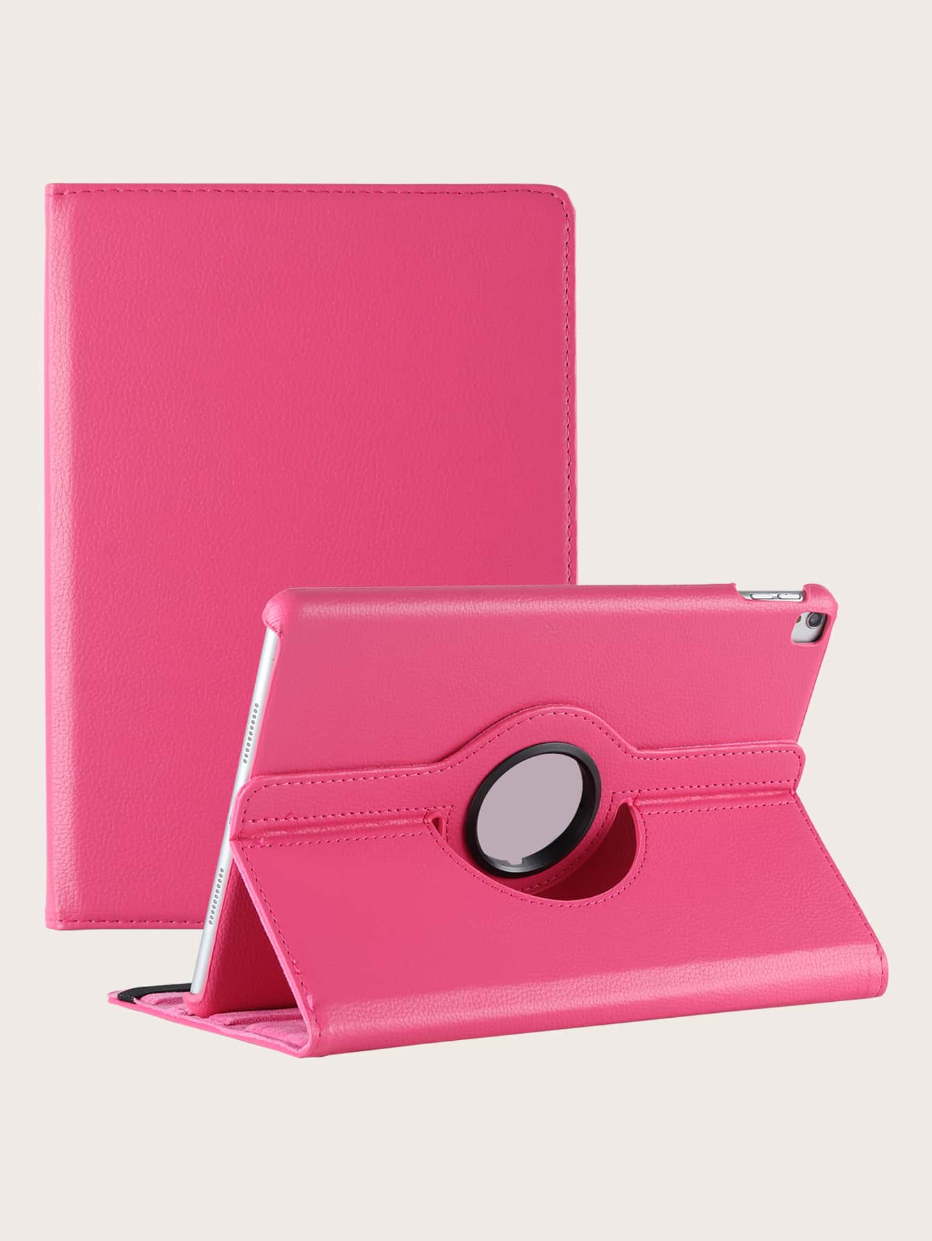 One Solid Color Tablet Protective Case With 360-Degree Rotating Multiple Bracket Modes, Compatible With IPad Models - Suitale For IPad Mini 1/2/3/4/5/6, 9.7/10.2/10.5 Inch IPad, IPad Air 4/5, 10th/10.9 Inch IPad Pro, IPad Air 11 (M2) / Pro 11 (M4), And 20