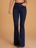 High Waist Flare Leg Jeans