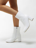Ladies' Fashionable Side Zipper Boots
