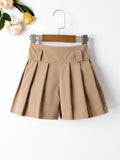 Young Girl Pleated Shorts