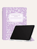 Painted Pencil Slot Protective Case Compatible With IPad Mini 4/5/6/9.7/10.2/10.5/ Air 4/Air 5/10th/10.9/Pro 11 Inch/Air 11 Inch (M2)/Pro 11 Inch (M4)/2024