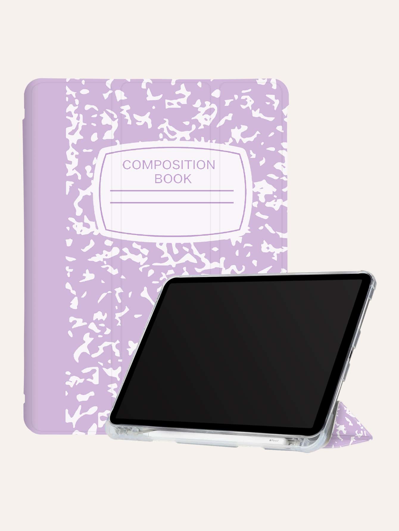 Painted Pencil Slot Protective Case Compatible With IPad Mini 4/5/6/9.7/10.2/10.5/ Air 4/Air 5/10th/10.9/Pro 11 Inch/Air 11 Inch (M2)/Pro 11 Inch (M4)/2024