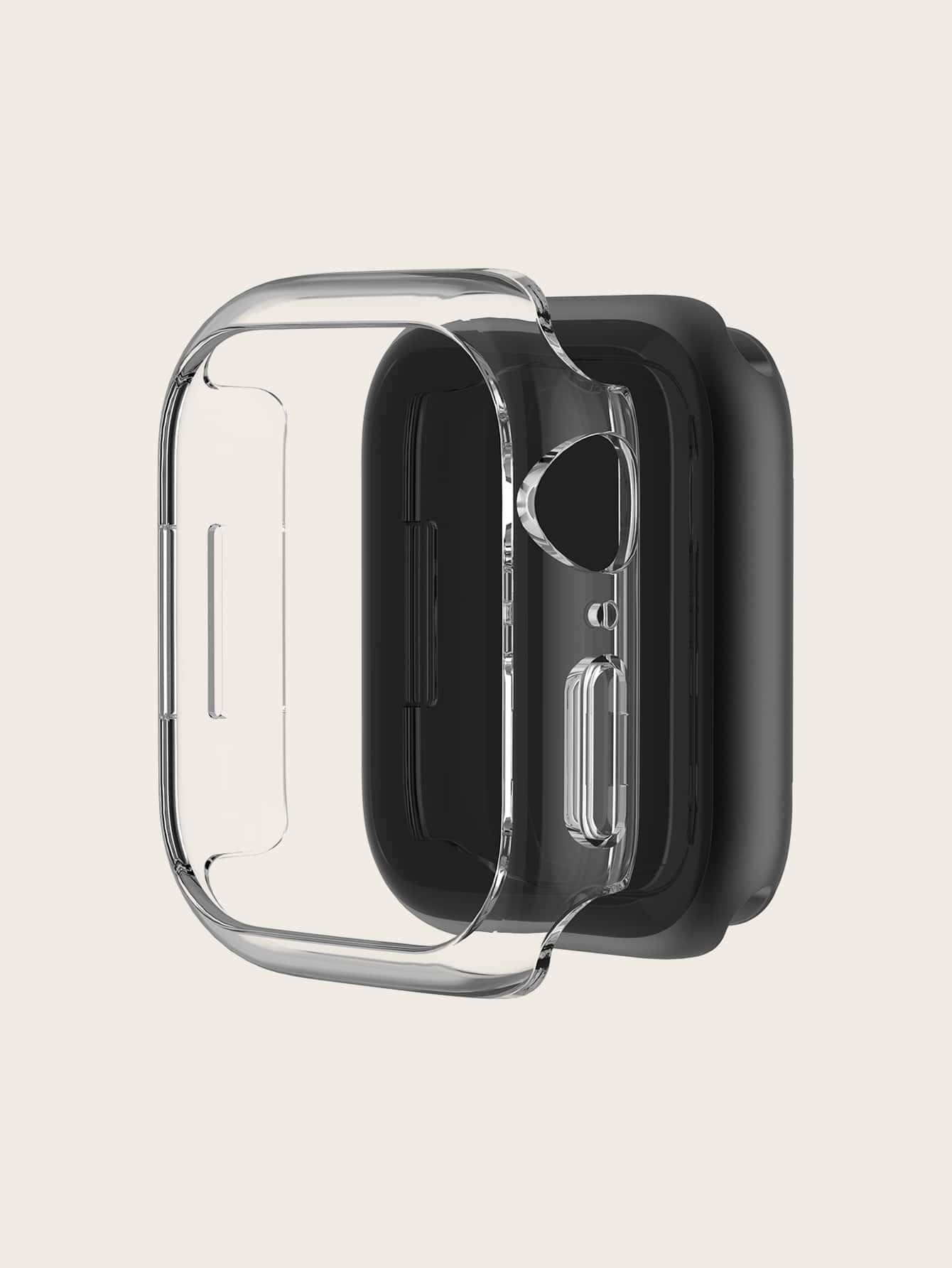 Tpu Hard Case Multicolor Protection Cover compatible with apple Series 1-9 Smart Watch