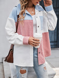 Cut And Sew Drop Shoulder Coat