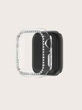 Rhinestone Decor Case Compatible With Apple Watch