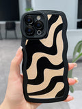 Ribbed Pattern Phone Case Compatible With IPhone 11,IPhone 13,IPhone 14 Pro Max
