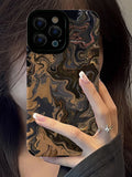 Marble Pattern Phone Case Compatible With IPhone 11,IPhone 13,Galaxy A14