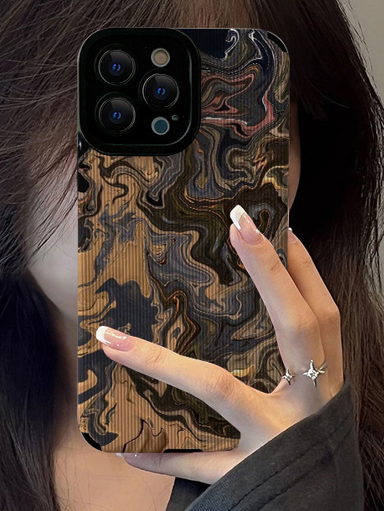 Marble Pattern Phone Case Compatible With IPhone 11,IPhone 13,Galaxy A14