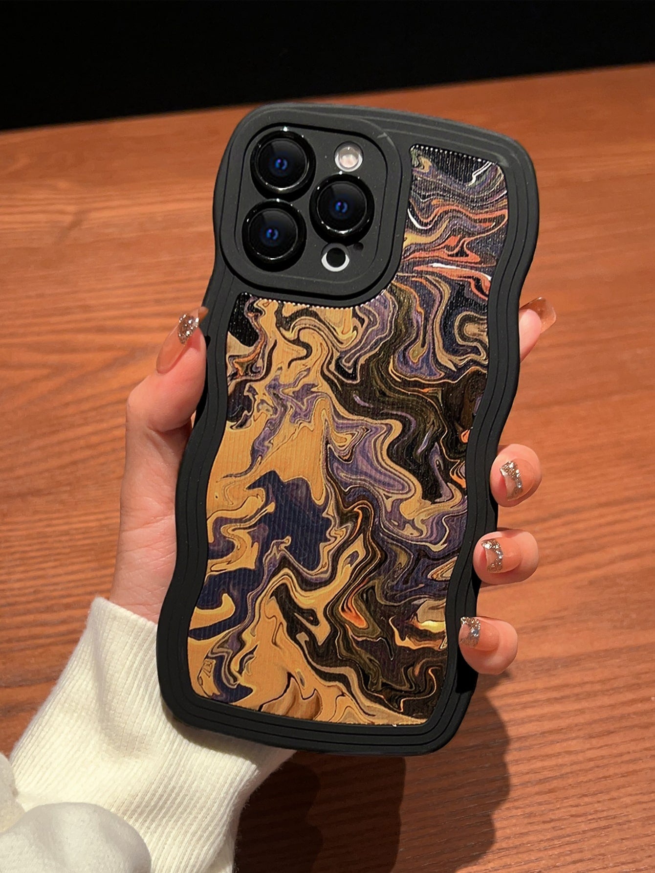 Marble Pattern Phone Case Compatible With IPhone 11,IPhone 13,Galaxy A14