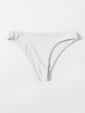 Swim Summer Beach Solid Bikini Panty