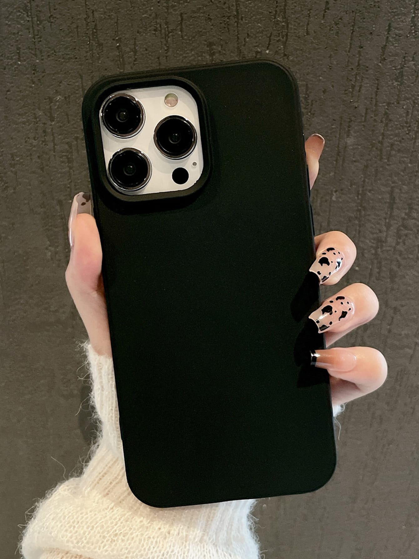 Solid Phone Case Compatible With Apple iPhone 15/15Pro