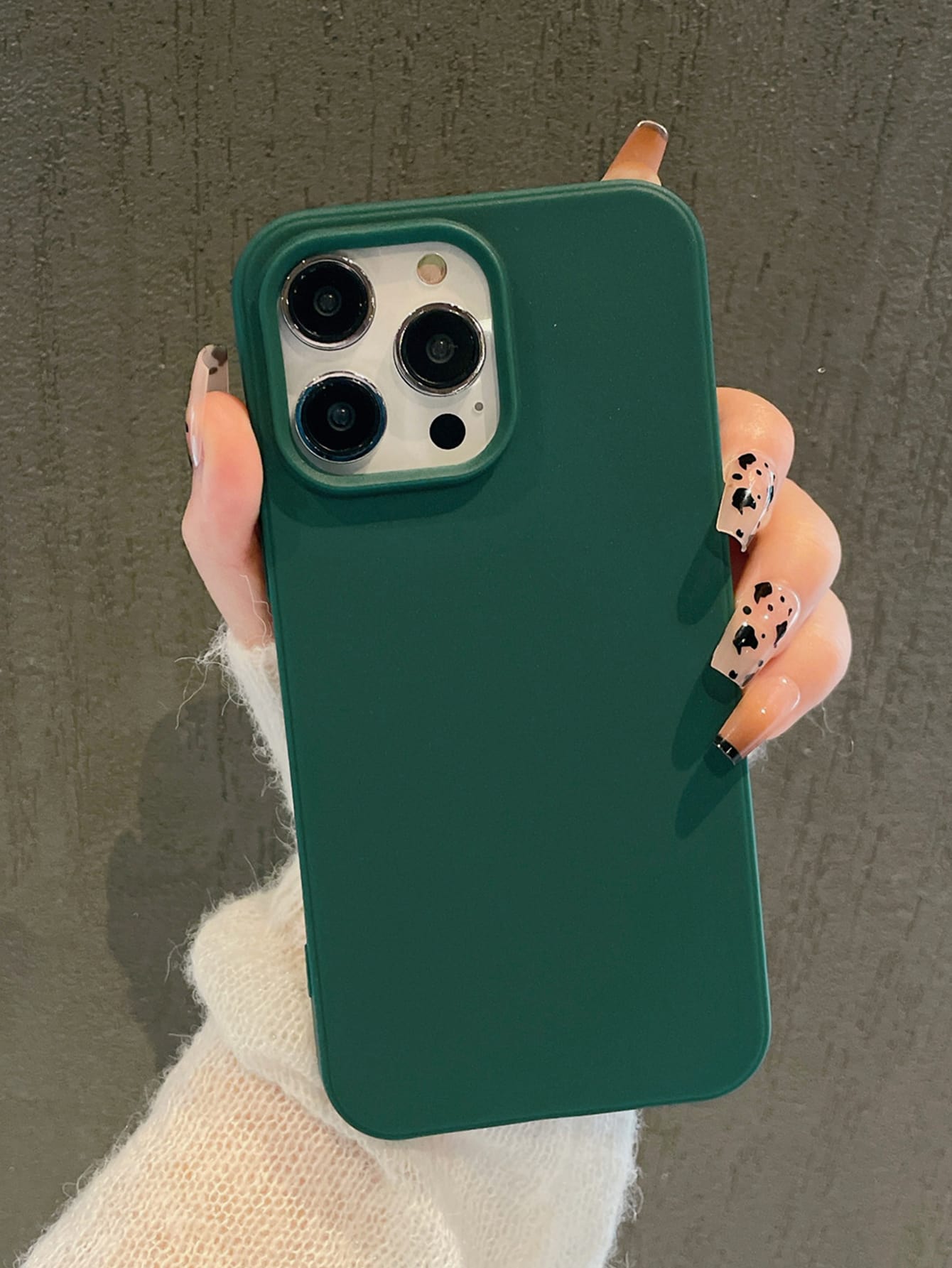 Solid Phone Case Compatible With Apple iPhone 15/15Pro