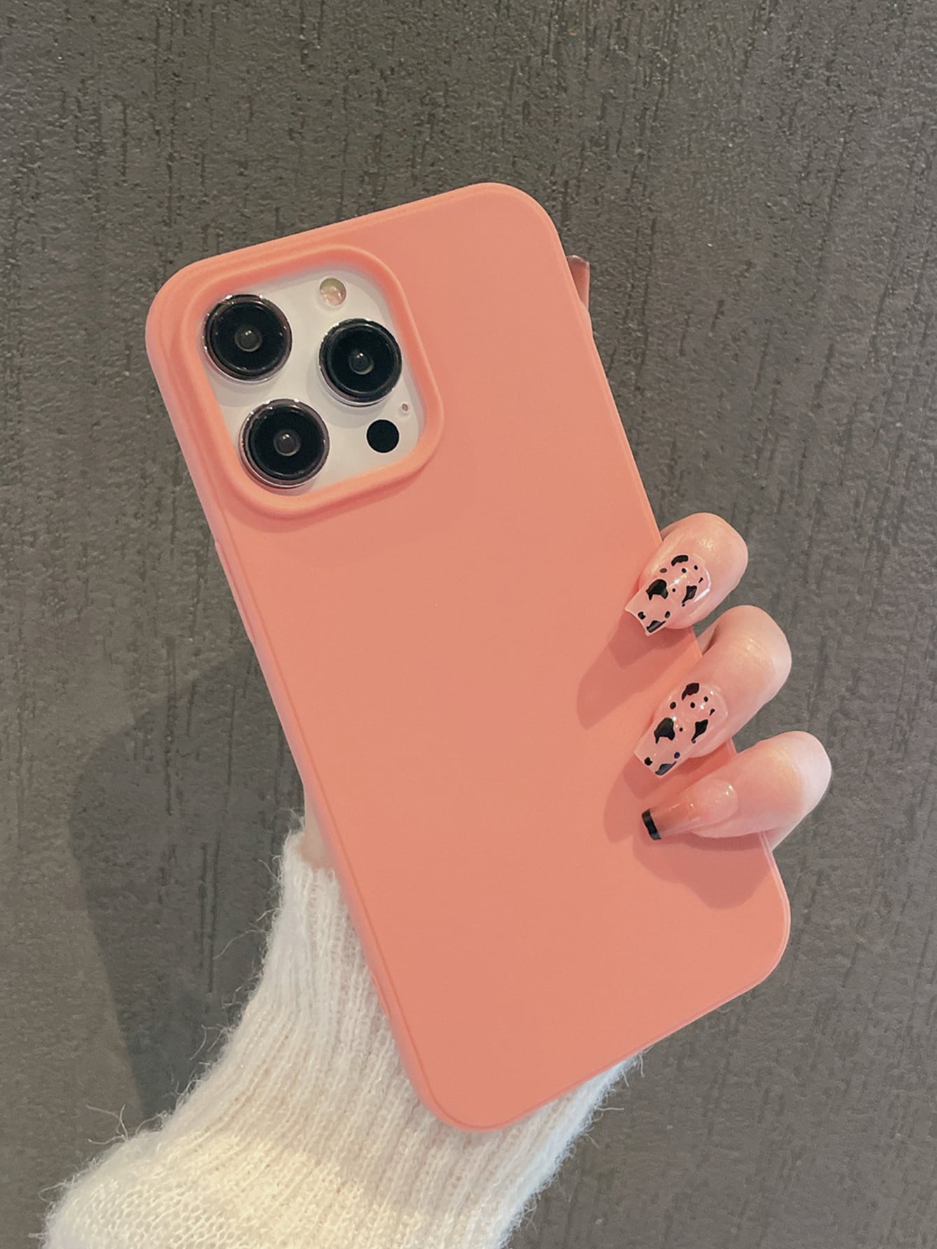 Solid Phone Case Compatible With Apple iPhone 15/15Pro