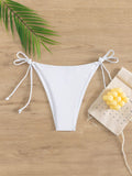 Swim Summer Beach Tie Side Bikini Bottom