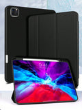 Solid Color Right Pen Slot Charging Magnetic Sleep IPad Protective Case Suitable For IPad Mini 6/9.7/10.2/10.5/Air4/Air5/10th/10.9/Pro11 Inch/Air11(M2)/Air13(M2)/Pro11(M4)/Pro13(M4) 2024 12.9inch