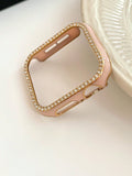 Rhinestone Decor Case Compatible With Apple Watch