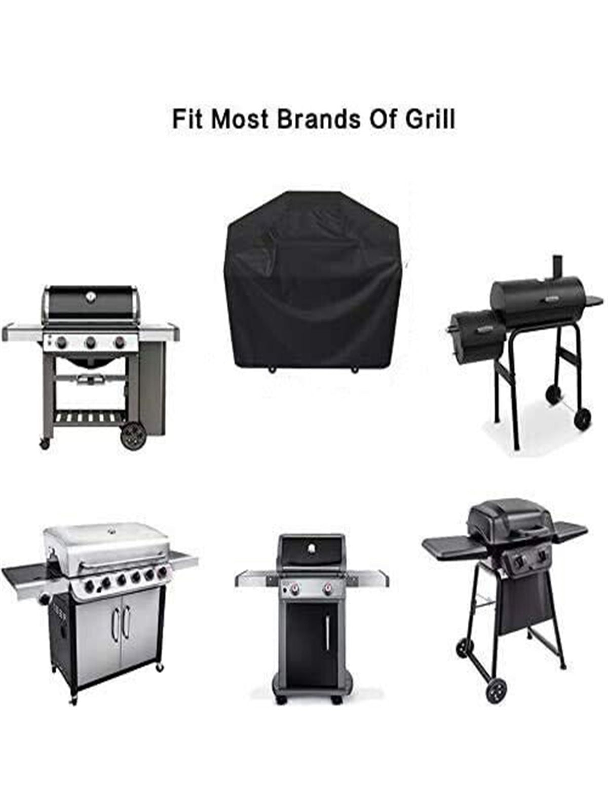 Grill Cover 67 Inch Barbecue Waterproof Outdoor Heavy Duty UV Protection