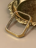 Rhinestone Decor Case Compatible With Apple Watch