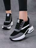 New Invisible Height Increasing Women's Casual Shoes With Air Cushion, Fashionable