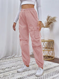Flap Pocket Side Cargo Pants