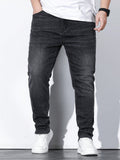 Men Plus Slant Pocket Jeans
