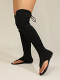 Women Toe Post Design Fashion Boots, Fashionable Outdoor Sandals Boots