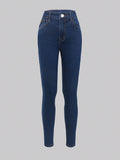 Tween Girl Solid Jeans