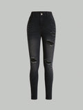 Tween Girl Ripped Jeans