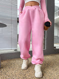 Solid Slant Pocket Sweatpants