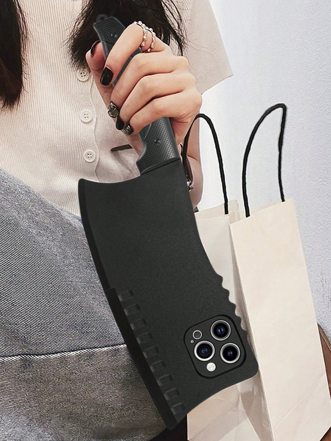 Ugly 1pc Fried Egg & Funny Creative Frying Pan Design Shockproof Pc Phone Case Compatible With IPhone 15/15Pro/15Plus/15Promax Kawaii