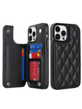 Luxury Leather Flip Wallet Phone Case With Card Holder Compatible With Iphone 15 Pro Max 14 Plus Pro 13 Pro Max 13 Pro 12 Mini 11 IPhone 7 8 Plus SE2 SE3 Xs Max Xr