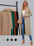 BIZwear Open Front Longline Coat Workwear
