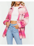 Forever 21 Plaid Drop-Sleeve Shacket