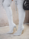 Cahoka Over-the-Knee Stiletto Heel Boots