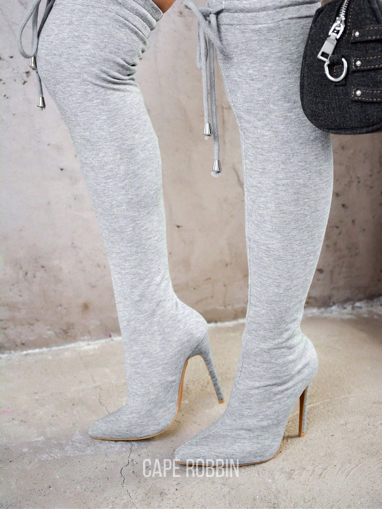 Cahoka Over-the-Knee Stiletto Heel Boots