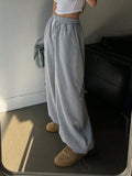 Women's Drawstring Waist And Elastic Cuffs Sweatpants