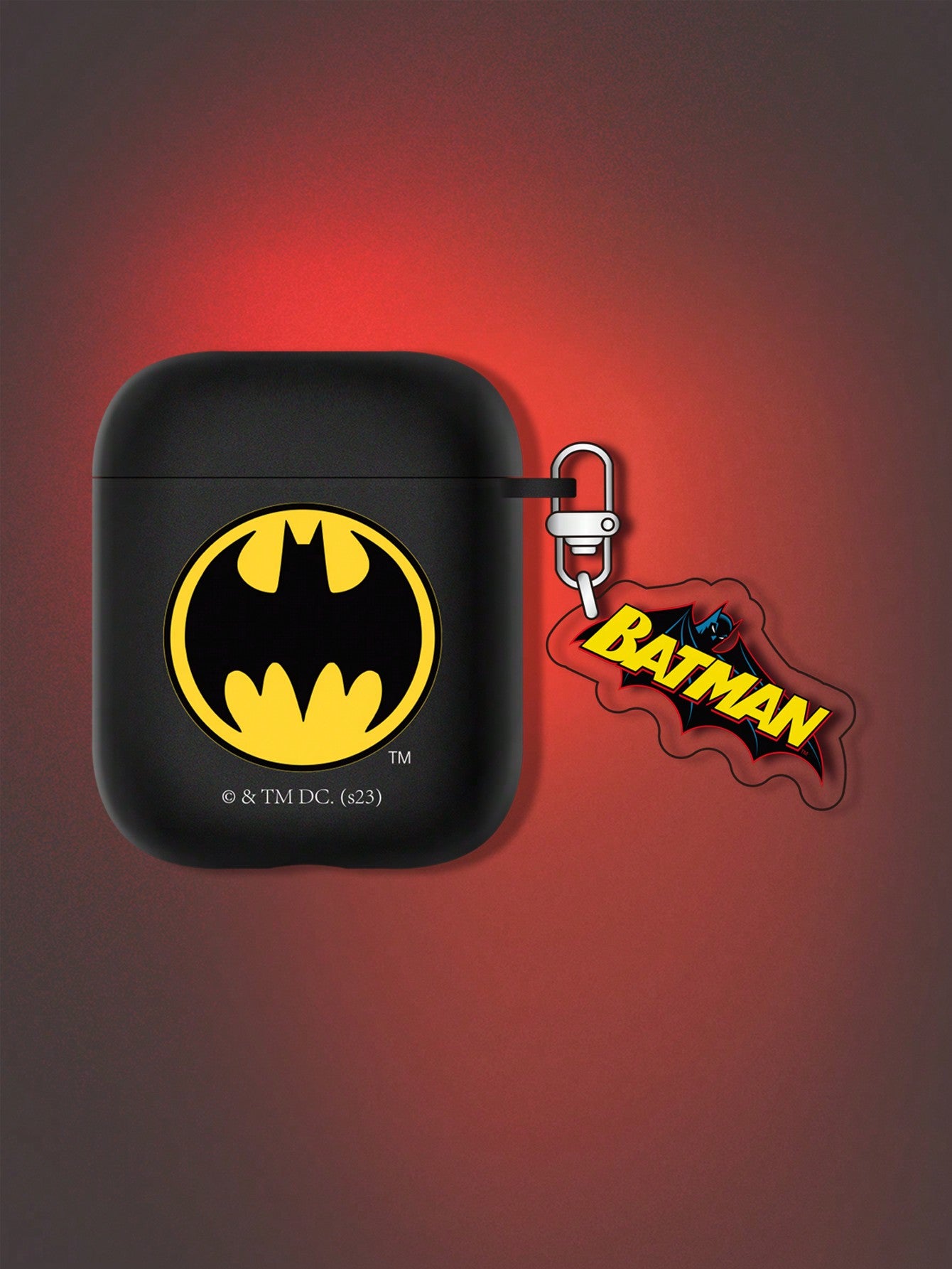 Batman X 1pc Personalized Black Cartoon Graphic Earphone Cover