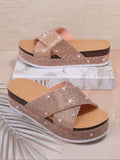 Women'S Fashion Platform Wedge Sandals