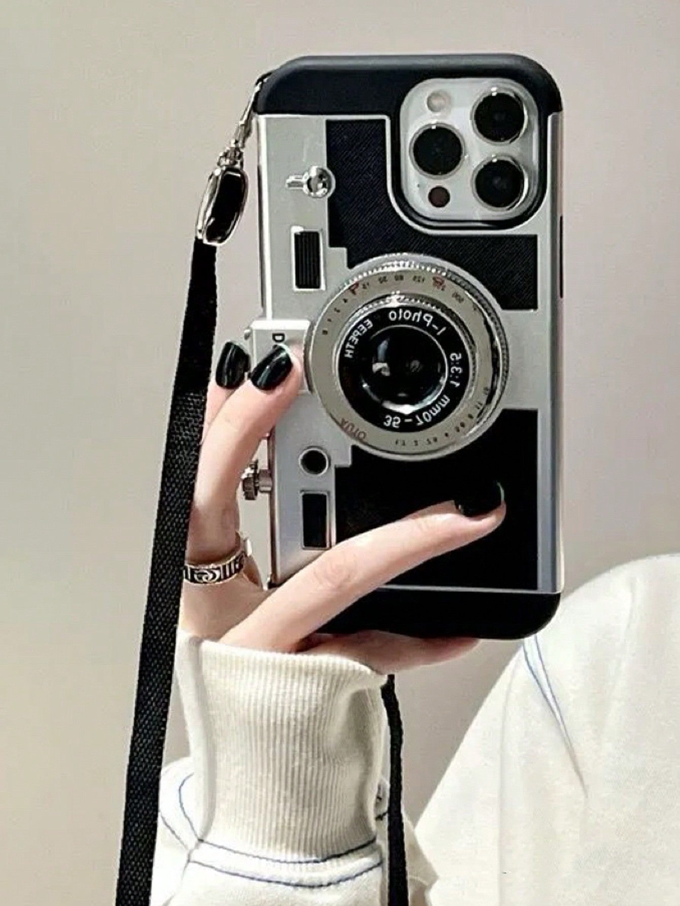 Funny Crossbody 3d Camera Shaped Phone Case Compatible With Iphone 14 Pro Max, Comptible With Apple 13 With Lanyard, Comptible With IPhone 11/12/X/Xs/Xr/Xs Max