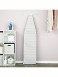 Juvale Ironing Board Cover And Pad Standard Size, Heavy Duty, Gray Stripe Pattern (15 X 54 In)