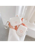 Heart Shaped Bluetooth Earphone Protective Case, Compatible With AirPods 1/2/3/Pro/Pro2
