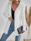 Women's Drawstring Hooded Regular Jacket