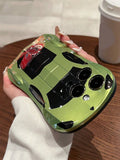 Stylish Luxury 3D Sports Car Silicone Soft Phone Case Compatible With IPhone 15 14 13 12 11 Pro Max Soft Shockproof Cover