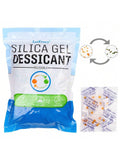 LotFancy Silica Gel Packets, 5 Gram 60 Packs Indicating Food Safe Desiccant Packs, Moisture Absorber Dehumidifier, Orange To Dark Green